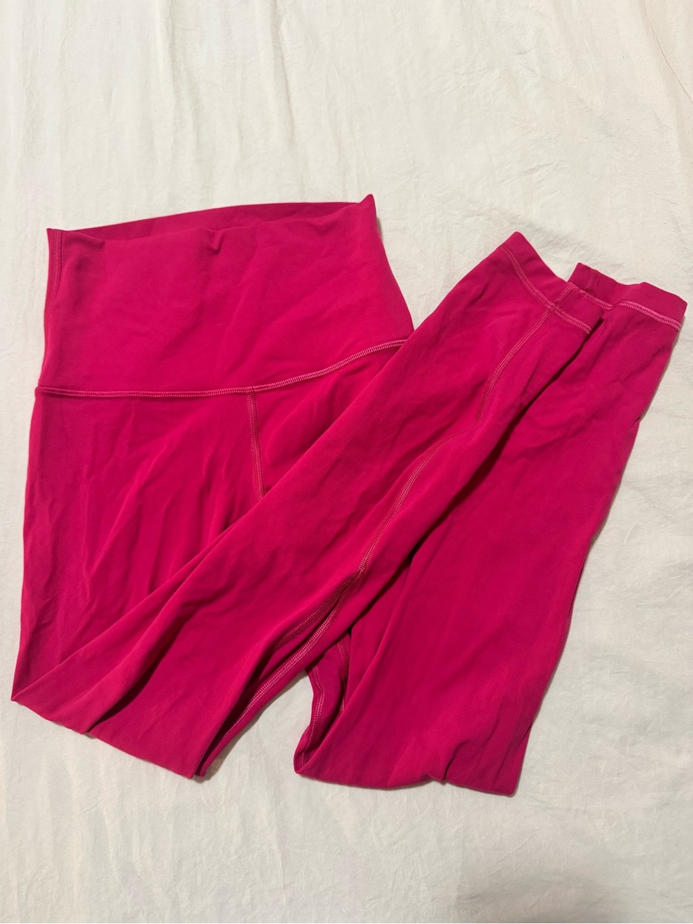 lululemon athletica Hot Pink High-Rise Leggings